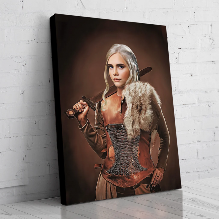 Portret personalizat - The Shield Maiden [2]