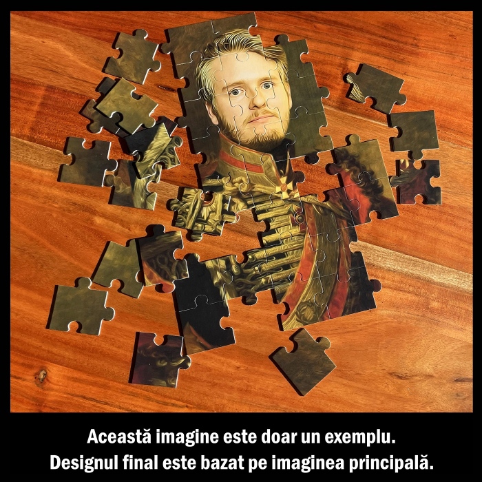 Puzzle cu Portret Personalizat - 2 persoane - Cuplu la bal [3]