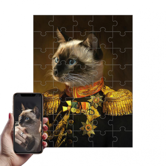 Puzzle cu Portret Personalizat - GENERAL DIN IMPERIUL RUS [1]