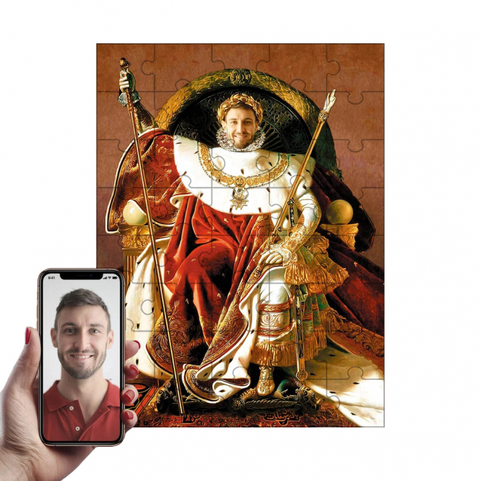Puzzle cu Portret Personalizat - Napoleon [1]