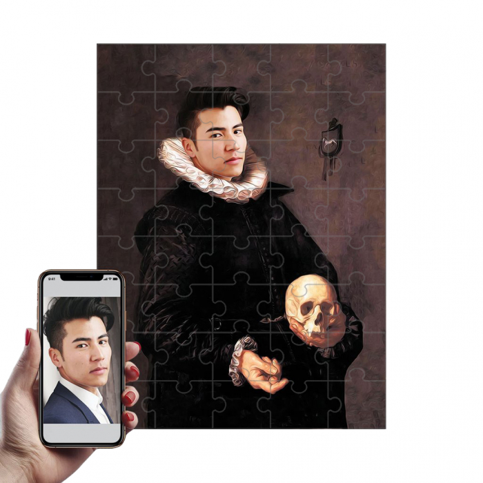 Puzzle cu Portret Personalizat - Poet [1]