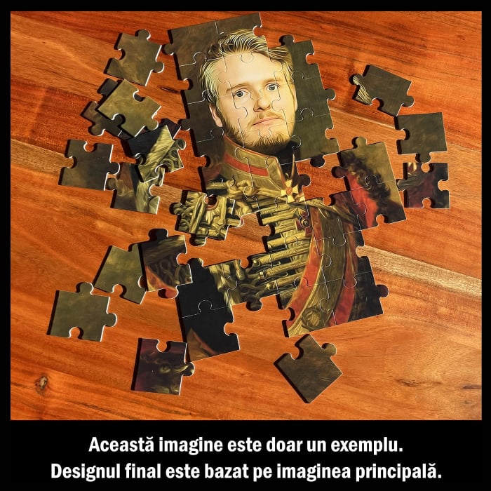 Puzzle cu Portret Personalizat - Regina [3]