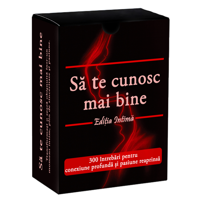 Sa te cunosc mai bine - Editia intima, 300 de intrebari pentru conexiune profunda si pasiune reaprinsa, limba romana [1]