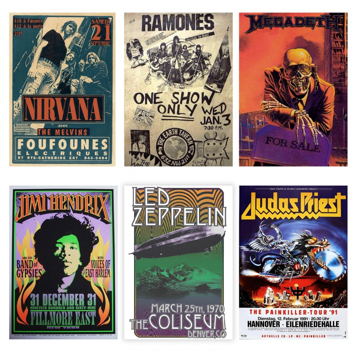 Set 25 de postere Rock [1]