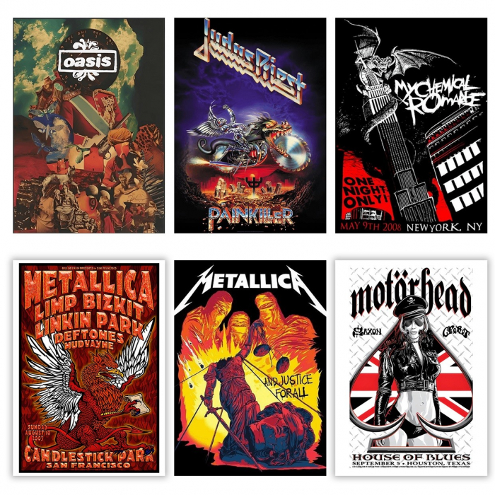 Set 25 de postere Rock [2]