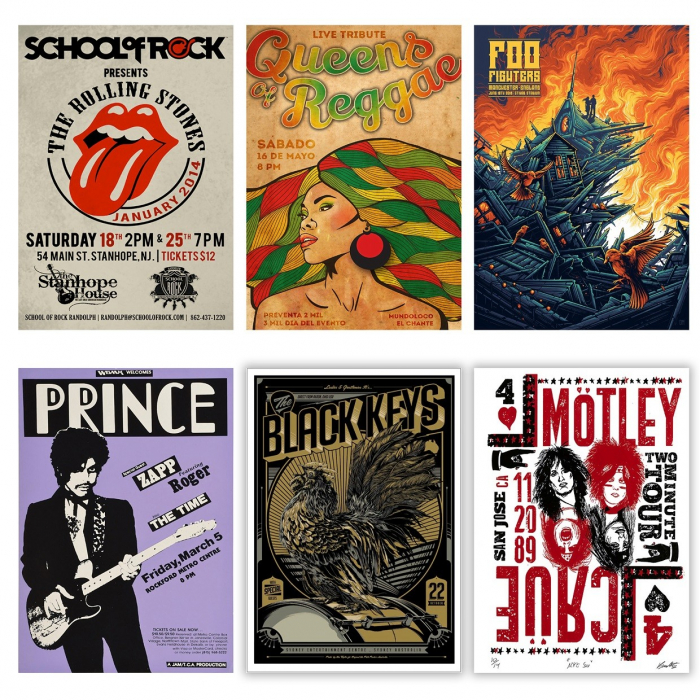 Set 25 de postere Rock [4]