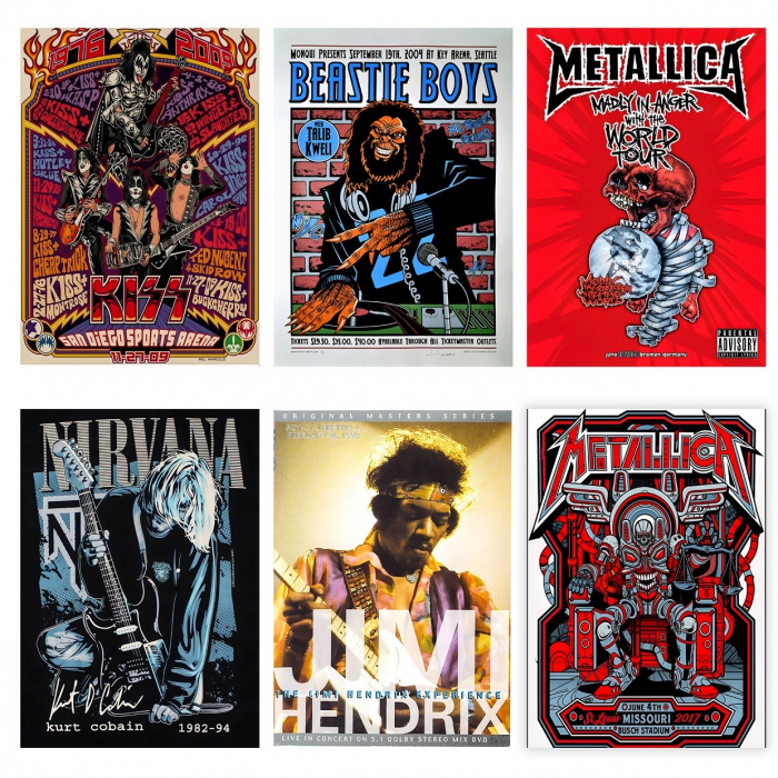 Set 25 de postere Rock [4]