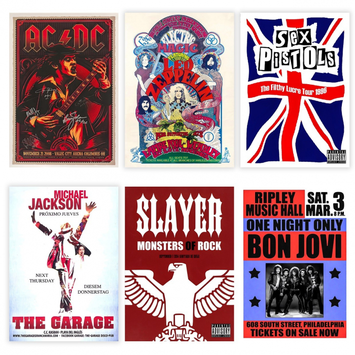 Set 25 de postere Rock [2]