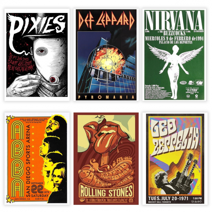 Set 25 de postere Rock [1]