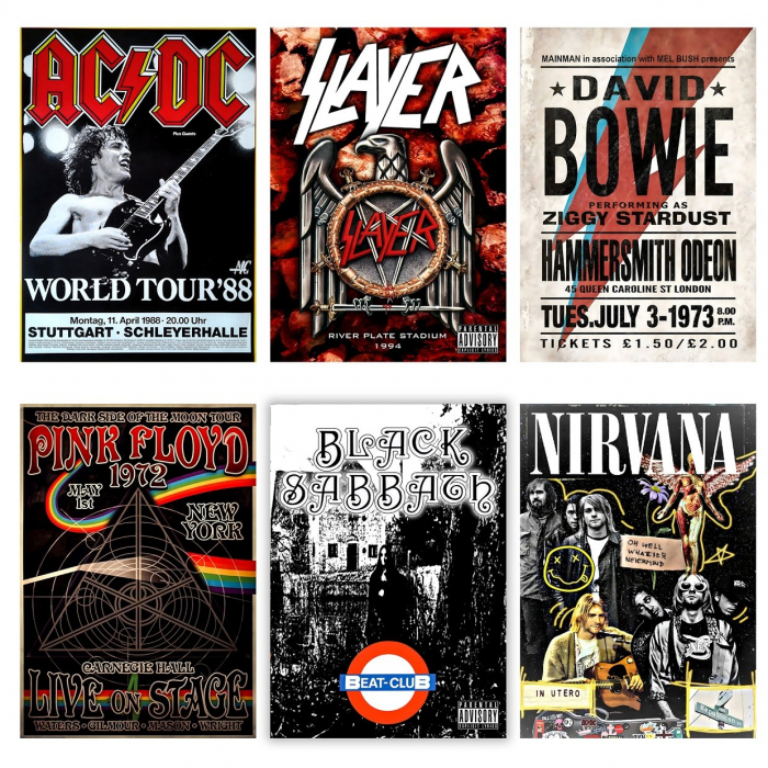 Set 25 de postere Rock [4]