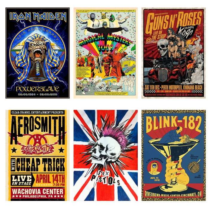 Set 25 de postere Rock [2]