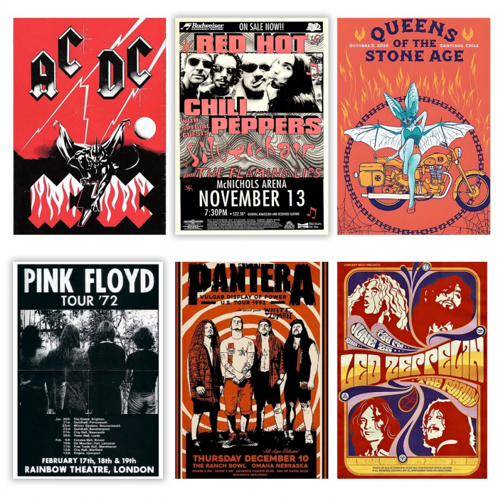 Set 25 de postere Rock [3]