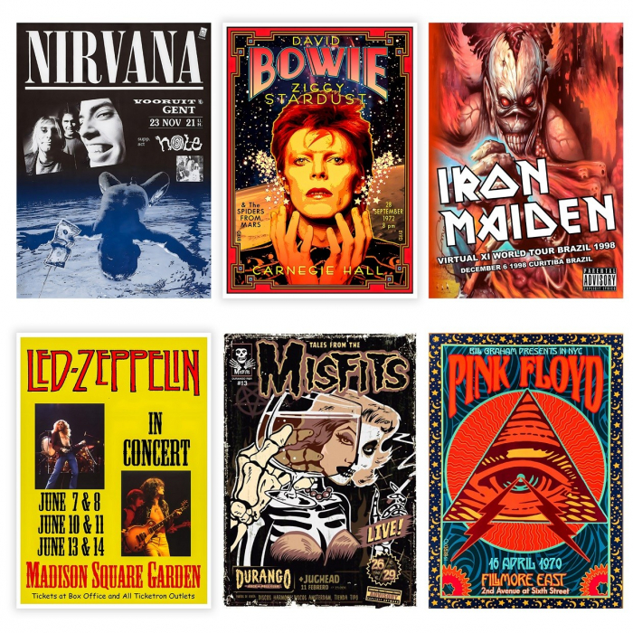 Set 25 de postere Rock [3]