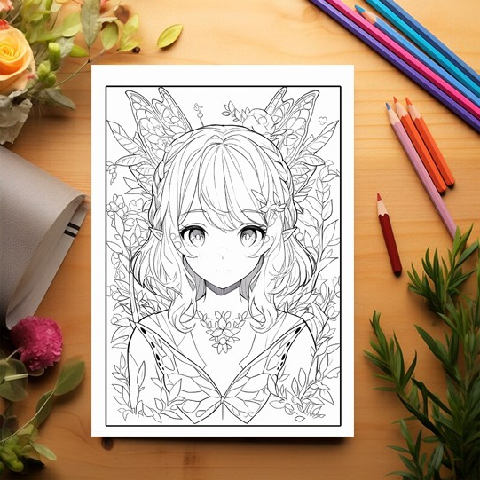 Super cartea de colorat pentru fete, un mix de 50 de ilustratii, 106 pagini [3]