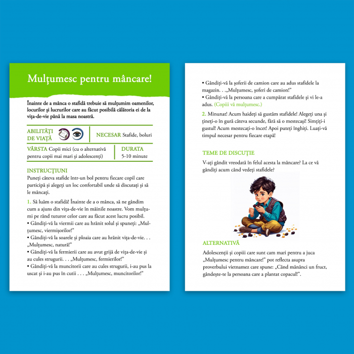 Exercitii de meditatie pentru copii si adulti, 53 de exercitii cu indicatii detaliate si ilustratii [6]