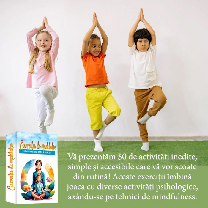 Exercitii de meditatie pentru copii si adulti, 53 de exercitii cu indicatii detaliate si ilustratii [3]