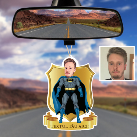 Agatatoare personalizata pentru masina - Batman [1]