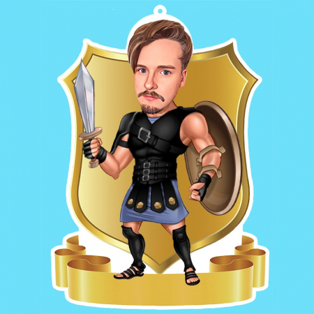 Agatatori personalizate - Agatatoare personalizata pentru masina - Gladiator