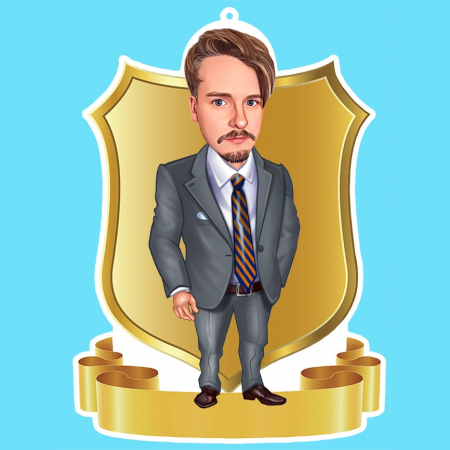Agatatori personalizate - Agatatoare personalizata pentru masina - Model: Mafiot