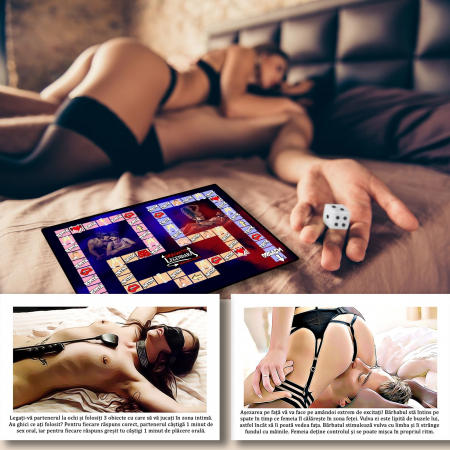Board game erotic pentru cupluri, Dragoste Legendara - Intrecerea erotica, limba romana [3]