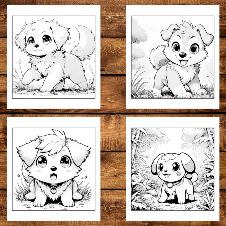 Carte de colorat antistres , 25 de ilustratii Catei Kawaii, 56 pagini [3]