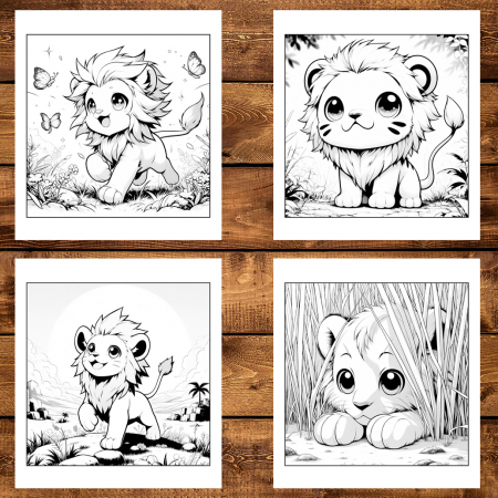 Carte de colorat antistres , 25 de ilustratii Leuti Kawaii, 56 pagini [2]