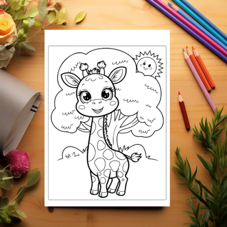 Carte de colorat pentru copii, 50 de ilustratii Ilustratii Dragastoase, 106 pagini [2]