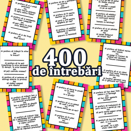 Ce ai prefera? - Editia pentru parinti - copii. limba romana, 400 de intrebari [4]