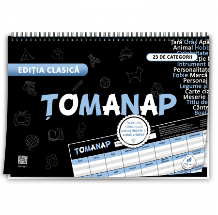 Tomanap - Editia Clasica: Jocul Cunostintelor si Creativitatii, format A4, 50 de foi [1]