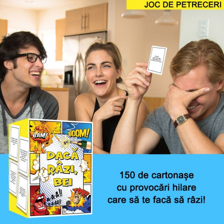 Daca razi, bei - joc de petreceri pentru adulti, 150 carti [3]