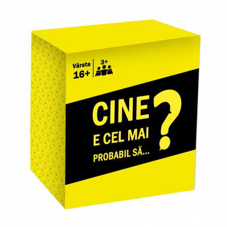 Jocuri - Joc de carti pentru petreceri - Cine e cel mai probail sa...?, 300 intrebari, limba romana, pentru 2-20 jucatori