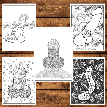 Martisor de colorat haios, 50 de ilustratii format A6 in cutie cu tematica de primavara, model: Parada P [3]