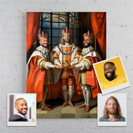 Portrete cupluri si familie - Portret personalizat - The Royal Bros