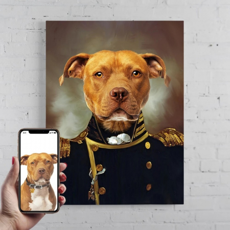 Portrete animale de companie - Portret personalizat - Caporal