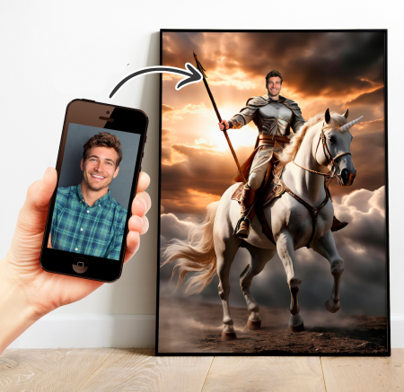 Portrete barbati - Portret personalizat - Prince Charming