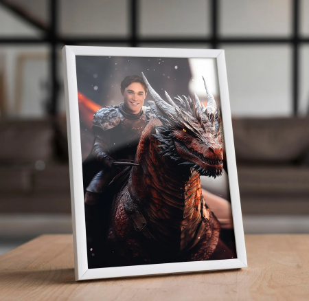 Portret personalizat - Dragon Rider 2 [2]