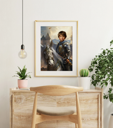 Portret personalizat - Micul Cavaler [2]