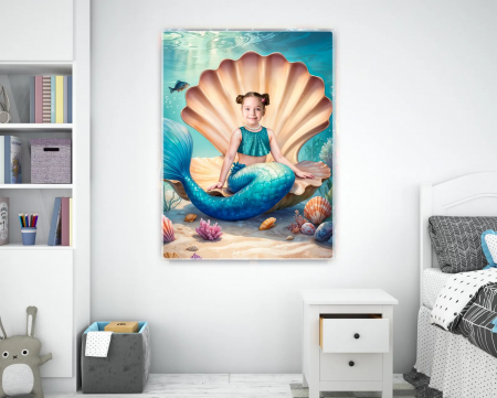 Portret personalizat - Mica Sirena [2]
