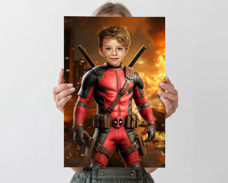 Portret personalizat - Micul Deadpool [1]
