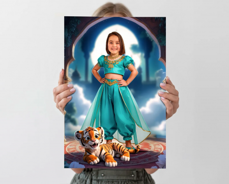 Portret personalizat - Printesa Jasmine [2]