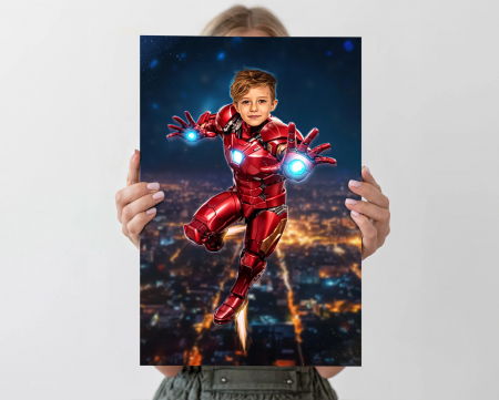 Portret personalizat - Micul Iron Man [2]