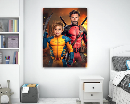 Portret personalizat - Wolverine si Deadpool [1]