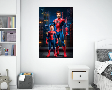 Portret personalizat - Spider Family [1]
