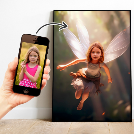 Portrete cu fete - Portret personalizat - Mica Zana