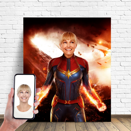 Portrete femei - Portret personalizat - Wonderwoman