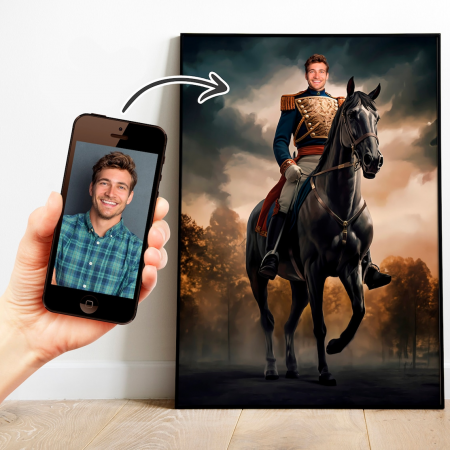 Portrete barbati - Portret personalizat - Soldatul