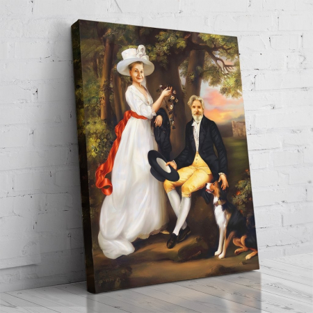 Portret personalizat - Cuplu nobil [1]