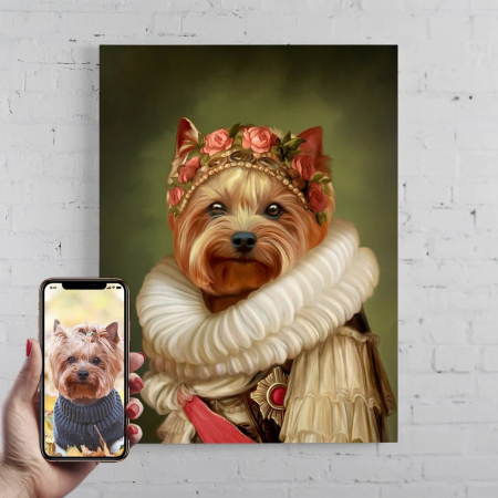 Portrete Legendare - Portret personalizat - Doamna nobila