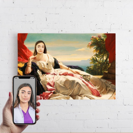 Portrete femei - Portret personalizat - Domnita