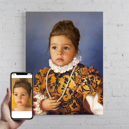Portrete cu copii - Portret personalizat - Mica Ducesa